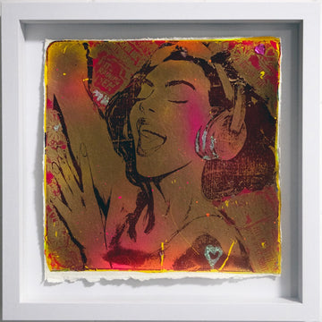 Dancing with Myself Gel Print
