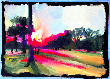 Sunset on the Heath